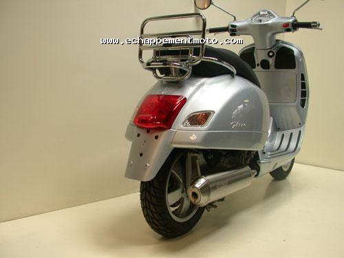 echappement moto PIAGGIO VESPA GTS GTV 125 leovince